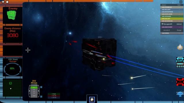 [LET'S PLAY] Star Trek online Battle (roblox) THE BORG CUBE смотреть онлайн