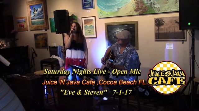 Eve & Steven @ Juice 'N Java Open Mic 7.1.17 смотреть онлайн