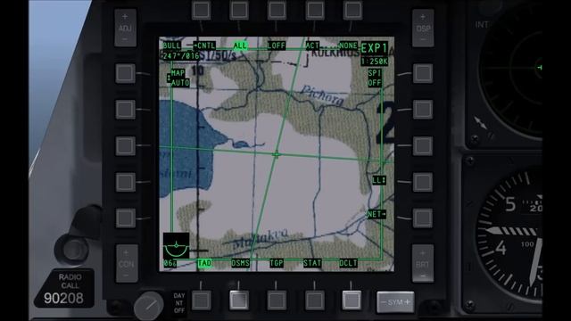 DCS World SAM Triangulation in an A-10C смотреть онлайн