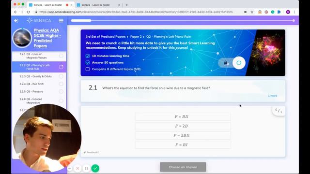 NIGHT BEFORE - AQA GCSE Physics Livestream #GONGGANG смотреть онлайн