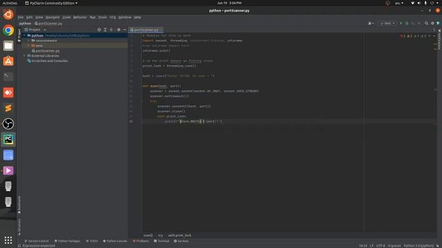 How To Make A Port Scanner In Python смотреть онлайн
