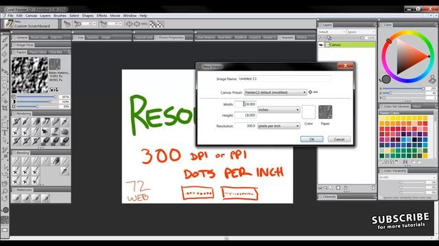 What Is Image RESOLUTION? - Digital Art Tutorial