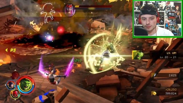 9) Marvel Ultimate Alliance 3: The Black Order Co-op Playthrough | Metal-Man смотреть онлайн