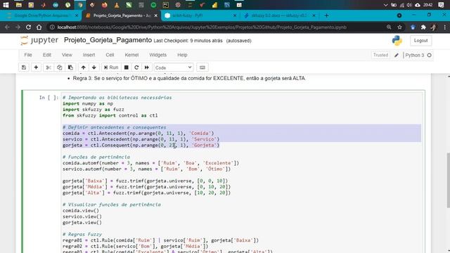 FUZZY INFERENCE SYSTEM AND PYTHON - THE TIPPING PROBLEM смотреть онлайн