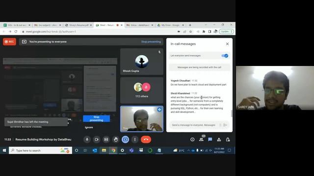 Resume Building Workshop by DataBhau смотреть онлайн