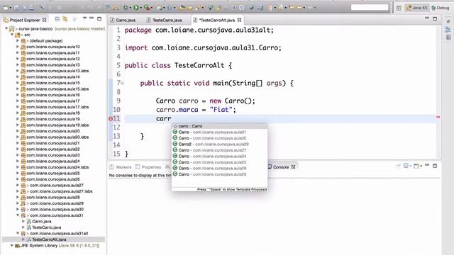 Curso de Java 31 - Orientação a Objetos: Modificadores private e public смотреть онлайн