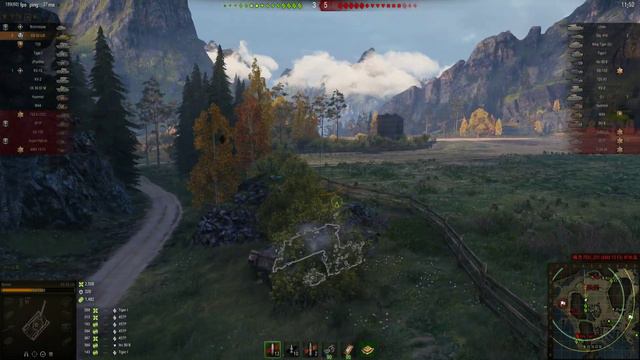 World of Tanks CS-52 LIS - 9 Kills 6,0K Damage Fjords смотреть онлайн