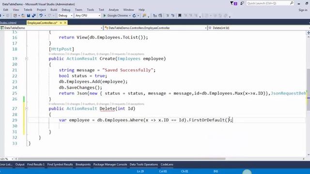 JQuery DataTable Part 4 смотреть онлайн
