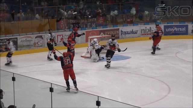 Zostrih gólov HKM Zvolen - GKS Tychy (17. 8. 2018) смотреть онлайн