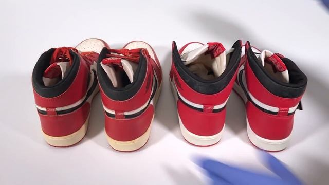 Comparing Michael Jordan’s Game Worn Nike Air Jordan 1 PEs With A $10,000 Deadstock Pair Of OG AJ1s смотреть онлайн
