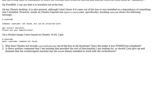 DevOps & SysAdmins: How to reliably & portably serialize binary information into POSIX shell? смотреть онлайн