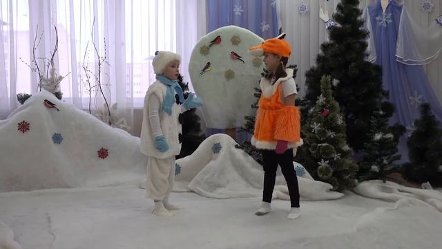 Зимняя сказка "Как снеговик носик искал" смотреть онлайн