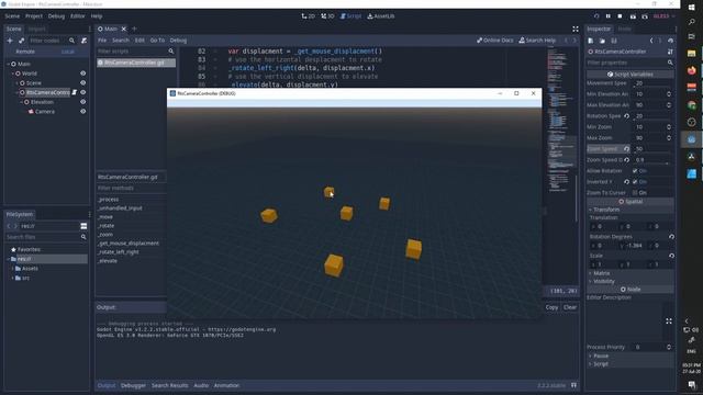 RTS Camera controller - Zoom - Godot 3D tutorial смотреть онлайн