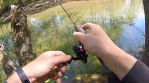 Мормышинг на горной реке.  Ловля голавля на поверхностные приманки.