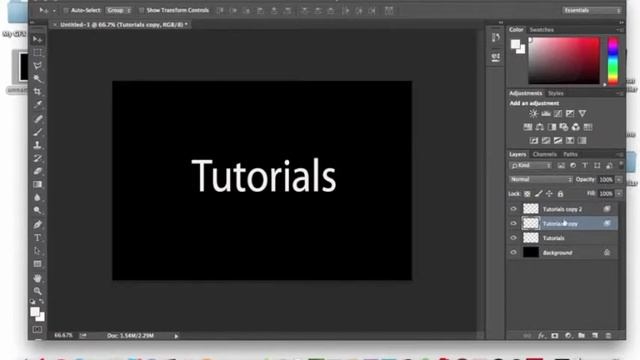 Glitch text tutorial смотреть онлайн