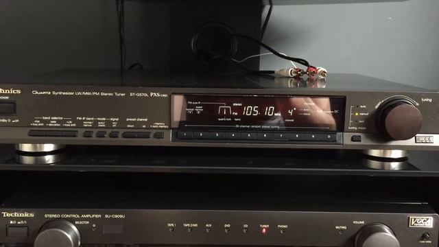 Technics ST-G570L PXS Cap Class AA Radio Tuner Demo смотреть онлайн
