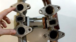 УЗАМ. Сравнение впускных коллекторов 248 и 331.10 (ИЖ ОДА и Москвич 2141)