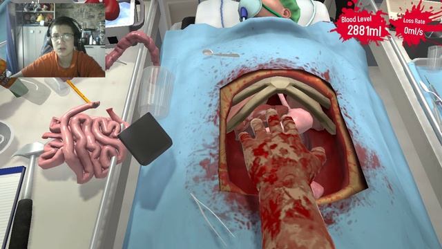 ПЕРЕСАЖИВАЕМ ЧЕЛОВЕКУ ПОЧКИ В SURGEON SIMULATOR