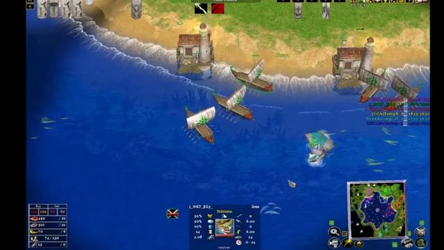 AoT S30, D1, R3, PoV - UCA - Owls vs. WKT, G1 - Age of Mythology: The Titans Clan League, Season 30 смотреть онлайн