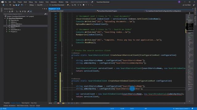 Azure Search Tutorial - C# SDK смотреть онлайн
