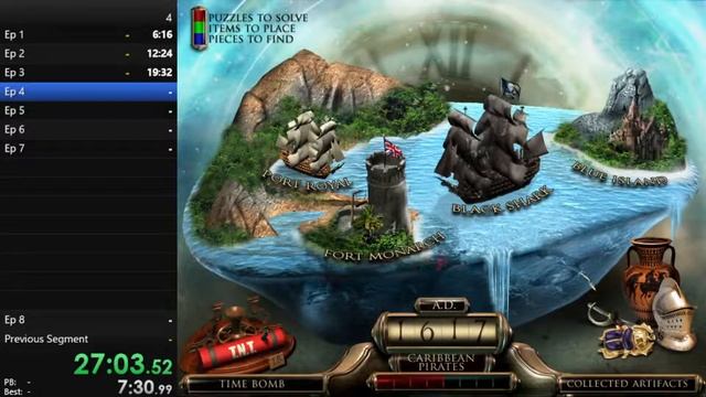 Mortimer Beckett and the Time Paradox in 53:51 Previous World Record смотреть онлайн