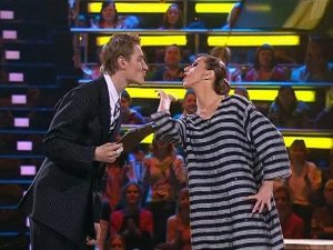 Двенадцатый этап. Татьяна Навка, Алексей Воробьев. Лед и пламень. Фрагмент выпуска от 05.12.2010