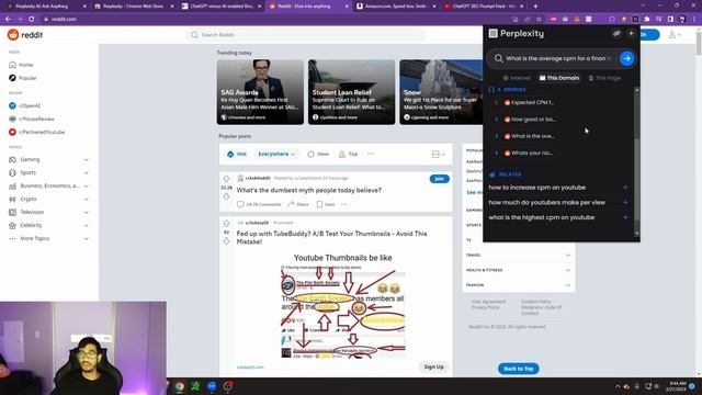 Perplexity AI Chrome Extension - Better Than Google Bard + ChatGPT смотреть онлайн