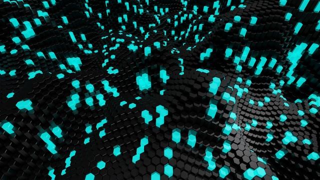 v4 Hexagons o' plenty with teal with RTX смотреть онлайн