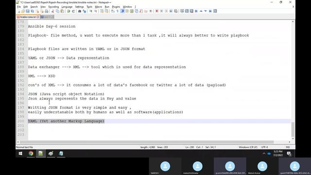 Ansible-Day-6 || Introduction to XML, JSON,YAML data format смотреть онлайн