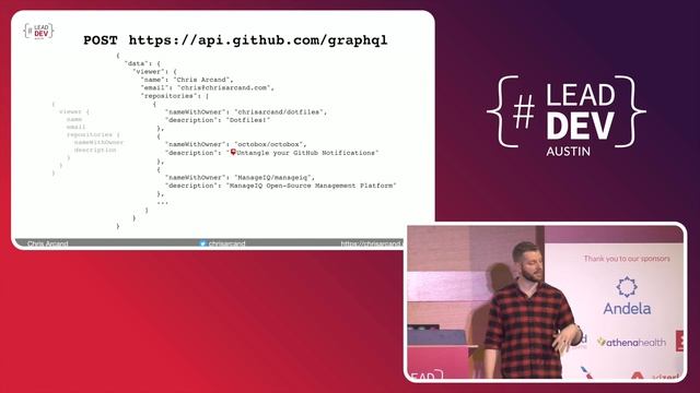 Why GraphQL? - Chris Arcand | #LeadDevAustin 2018 смотреть онлайн