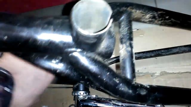 Стальная CroMo рама прикипел штырь, почему ржавеют промы в каретке. смотреть онлайн