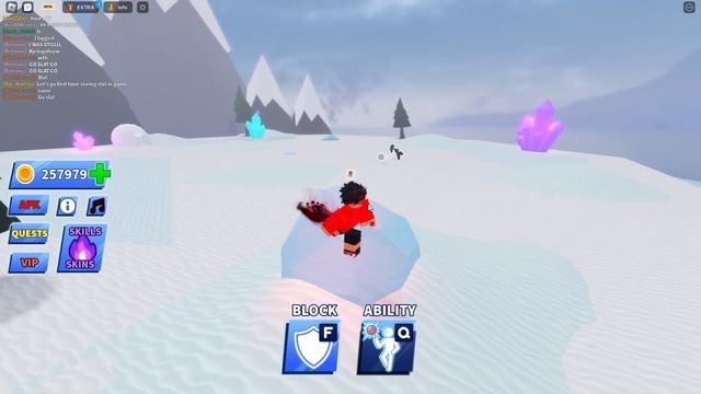 NEW UPDATE FREEZE ABILITY IS A CHEAPER INFINITY IN BLADE BALL... (Roblox) смотреть онлайн