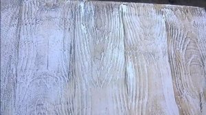 Как сделать имитацию дерева из обычной шпаклевки.