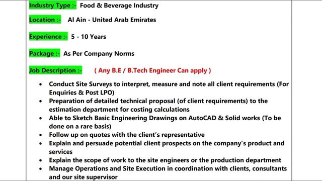 Latest Fresher & Exp Gulf Jobs in 2021 I Diploma / B.Tech / Masters Engineering Candidates can appl смотреть онлайн