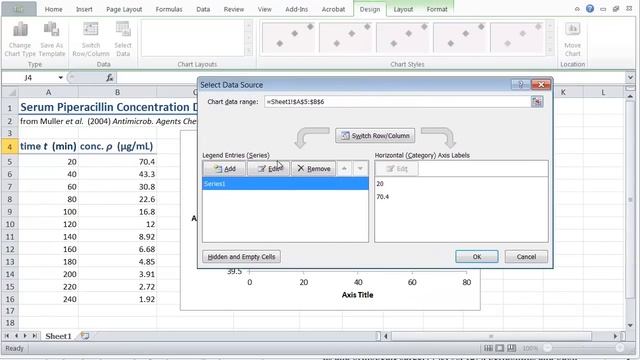 How to graph scientific data in Excel смотреть онлайн
