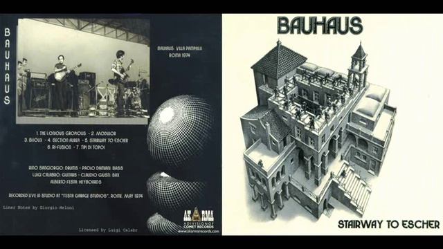 BAUHAUS - STAIRWAY TO ESCHER (1974) FULL ALBUM