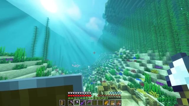 Fighting with SEA MONSTER in Minecraft World Maze! [Episode 7] смотреть онлайн
