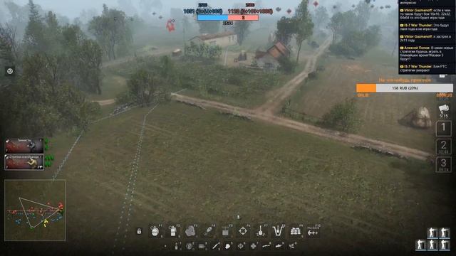 Тестим КВ-1С Танковый полк Men of War 2: Arena Геймплей ЗБТ смотреть онлайн