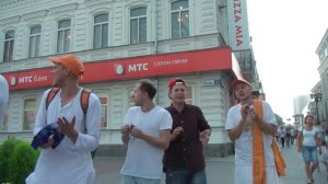 Регги-киртан от автора на екатеринбургской харинаме 14.08.2014. Ранганатх пр.
