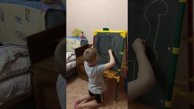 Рисование Лёвы смотреть онлайн