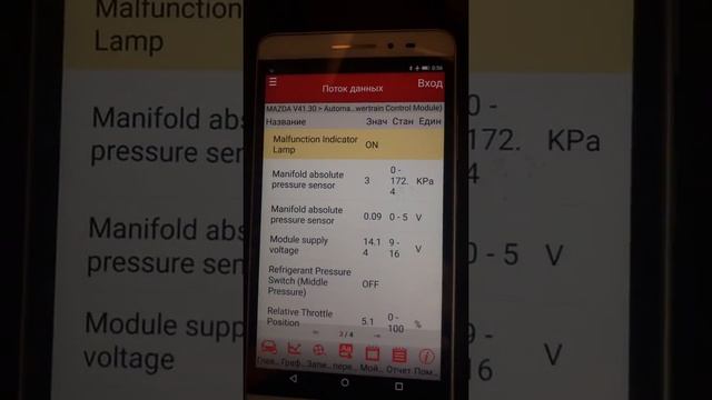 Мазда CX7 троит