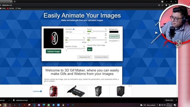 Animar LOGO SIN PROGRAMAS GRATIS / ¿Cómo hacer un gif con un logo? смотреть онлайн