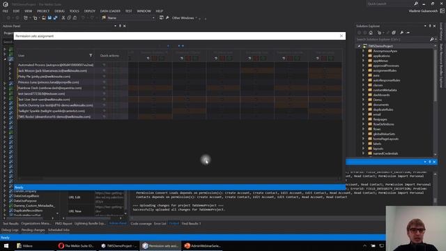How to bulk update permissions of Salesforce objects and assign permission sets in The Welkin Suite смотреть онлайн