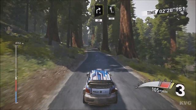 V-Rally 4 - Volkswagen Polo R Rally - Gameplay (PS4 HD) [1080p60FPS] смотреть онлайн
