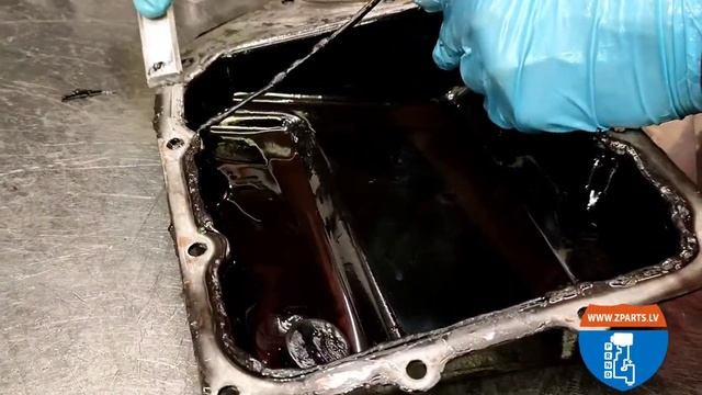 Lancia Voyager 62TE, 6speed A/T Замена масла в АКПП (www.zparts.lv) смотреть онлайн