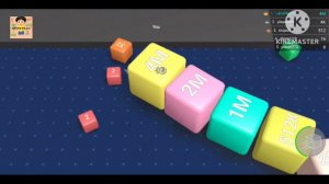 Cubes 2048.io - 1 Billion (100000000000)
