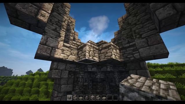 Minecraft Diagonal Arched Stone Bridge Tutorial смотреть онлайн