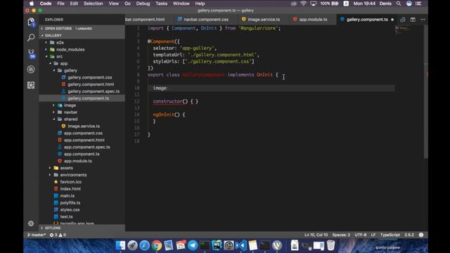 Создание приложения на Angular 4 смотреть онлайн