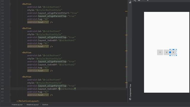 #2 Preparing simple game layout | How to make a game of fifteen in android java from scratch смотреть онлайн