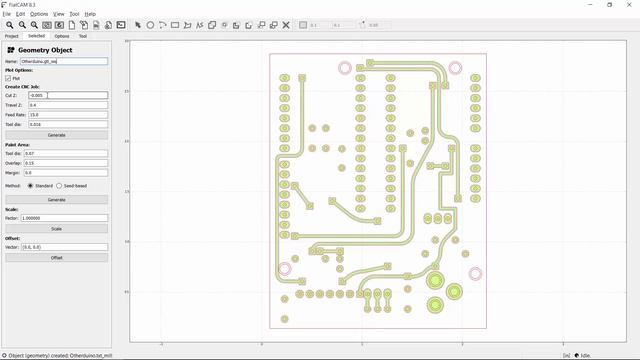 How To Convert Gerber Files to G-Code with FlatCAM смотреть онлайн